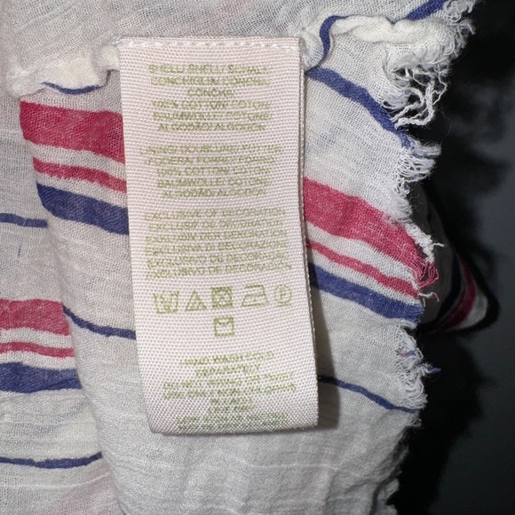 Free People Beaded Tassel Fringe Boho Striped Maxi Dress Size Small - Picture 6 of 10